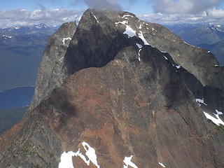 The traverse to N Peak.