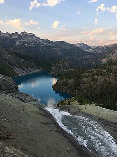 Green Lake from the Bacon outlet. Not real