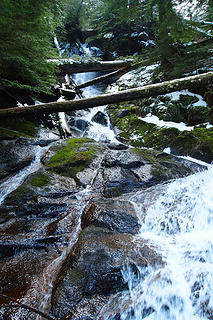 Falls and crossing c1.5mi,3064ft