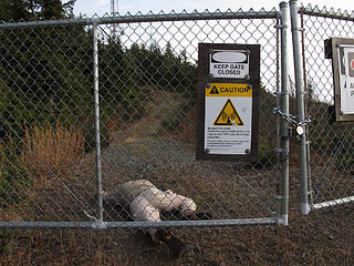 I told you to believe the dang sign. 3 Tiger Mtn Summits, From chirico, through Poo top, 01/22/11