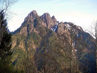 Russian Butte seen from Moolock, April 2014