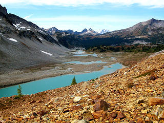 Toward Cloudy Pass