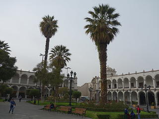 Architecture in Arequipa was stunning