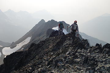 This entire mountain is falling apart