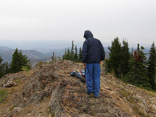 Miller Peak summit.