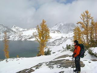 Dicey above the lake