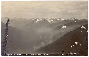 Snoqualmie Pass from McClellan Butte
