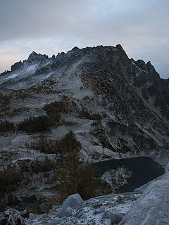 McClellan Peak and Crystal Lake