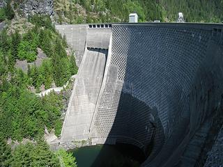 ross lake dam - wow!