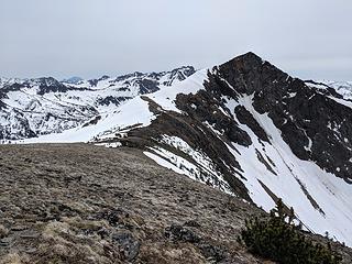 Middle C from the northern peak