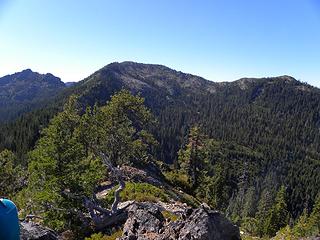 higher peaks north of Preston Peak in Siskiyou Wilderness