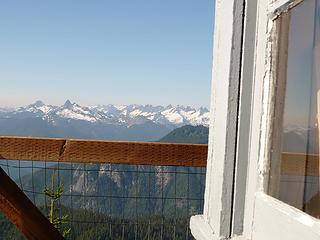 Picket Range in North Cascades from Lookout Mtn