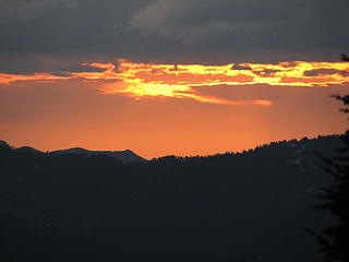 Sunset on Granite