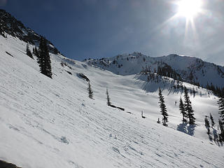 Traversing Snowgrass at ~5900ft