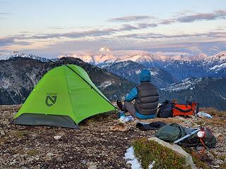 Hannegan Peak summit camp