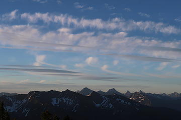 17. Some mare's tail clouds