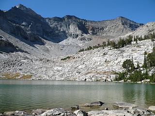 Boulder Lake in the Pioneer Mtns of Idaho