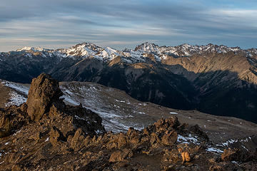 buckhorn summit view + ruby sunbathing