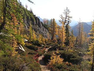 Route to Wing Lake in 2006