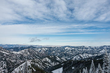 clearer skies to the northeast