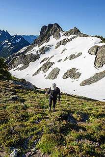 Ascending towards Chikamin