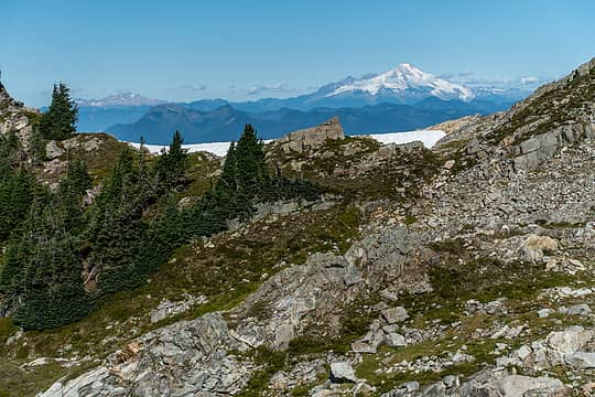 view from the west ridge