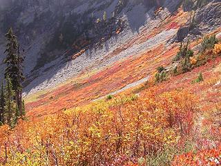 "Fire" above Lake Ann in 2006