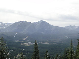 View from Talus slope.