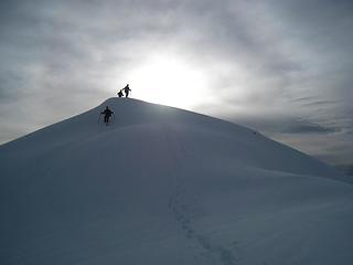 shadows in the mountains