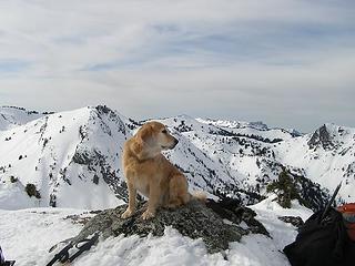 Sadie at Sadie's Point