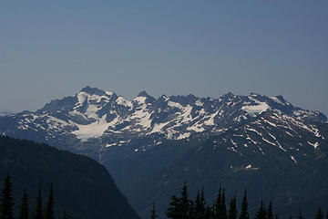 Keyes Peak, Columbiam Peak and others