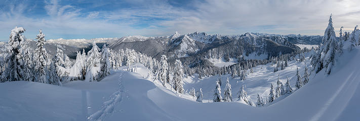 West Granite West Ridge Pano