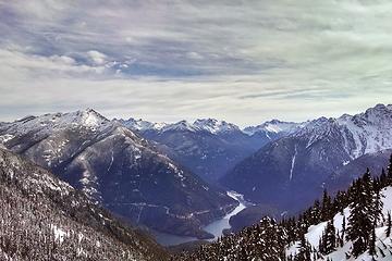 Winter on Sourdough Mountain