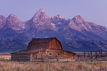 Grand Teton above Ranch