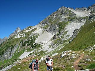 Ed and Gerard Above Kool Aid Lake