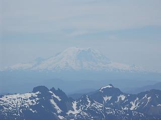 Mt. Rainier through the haze.