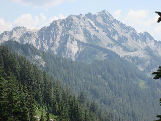 Across the valley from Mt. Christie