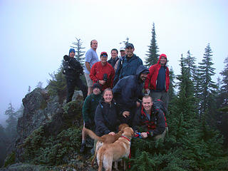 last TNAB standing on Mt Catherine