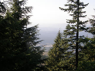 Views northwestward from McDonald summit.