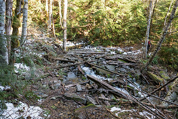 Brawling Creek crossing on the ALP road