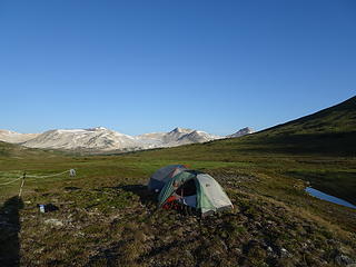 Morning at camp