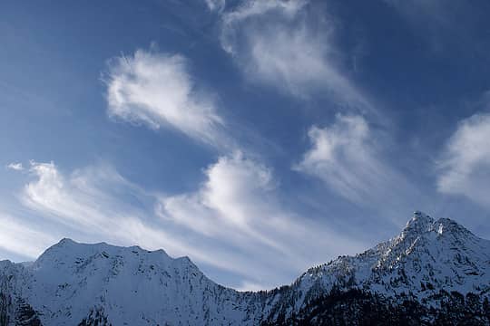 Clouds over Big Four