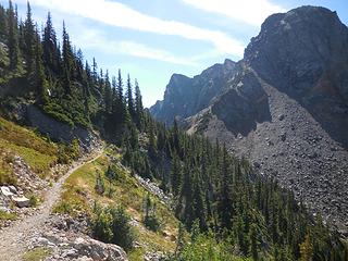 PCT return to Woody Pass