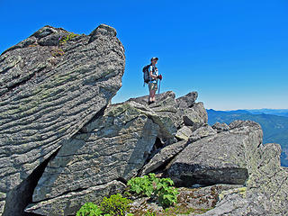 Boulders on Defiance Ridge.