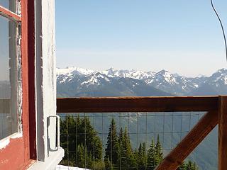 peaks of the Glacier Peak Wilderness from Lookout Mtn