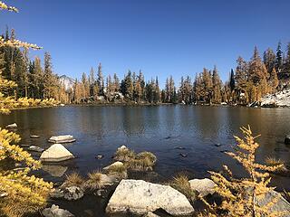 Upper Finney Lake (a bit shallower than Lower Finney)