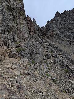First scramble section