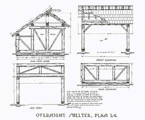 L-4 plan, USFS R6 Buildings Plans Handbook, 1934