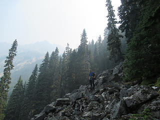 talus climbing