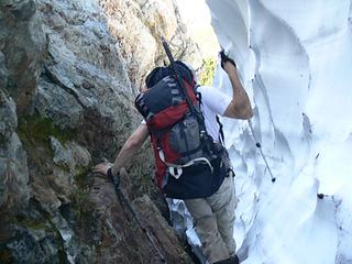 Between the Rock and the snow